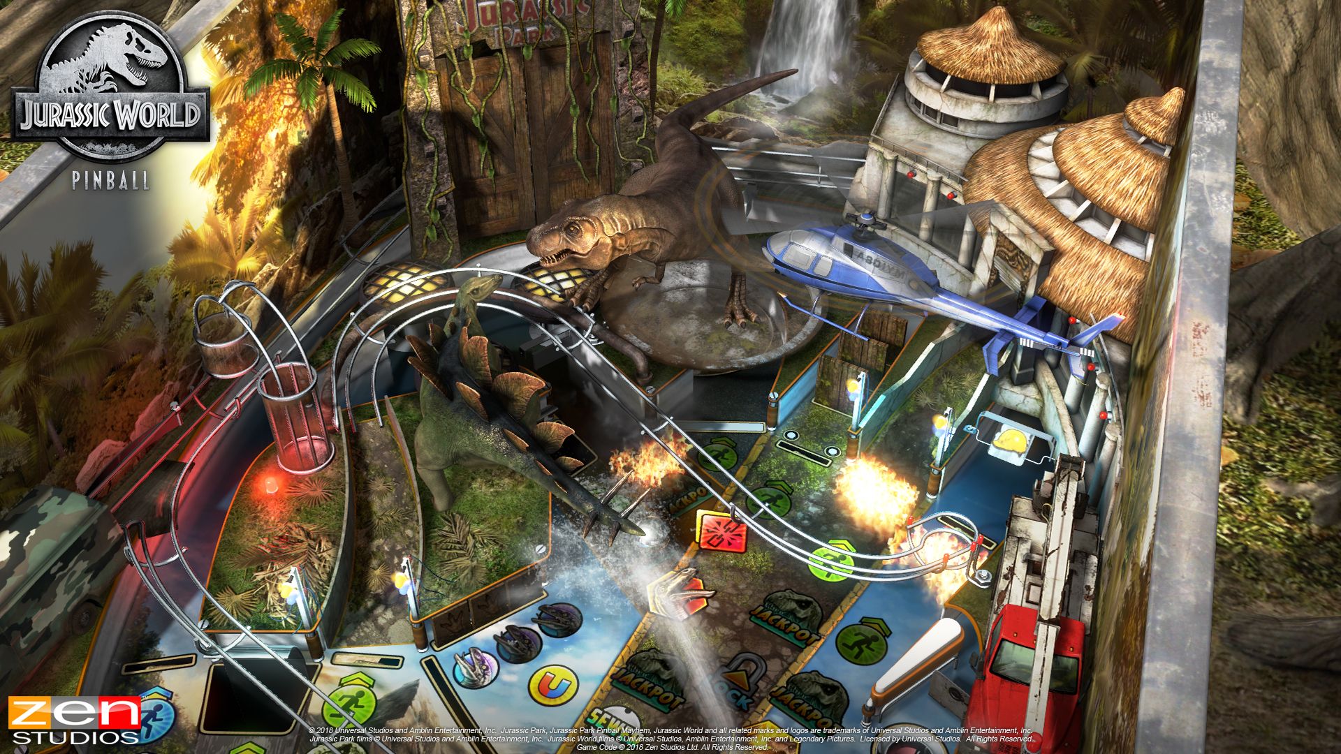 Pinball FX3 Jurassic World Juego PC, Juegos para Móviles